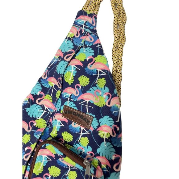 UnionBay Flamingo sling braid rope over the shoulder bag‎ - Picture 2 of 3